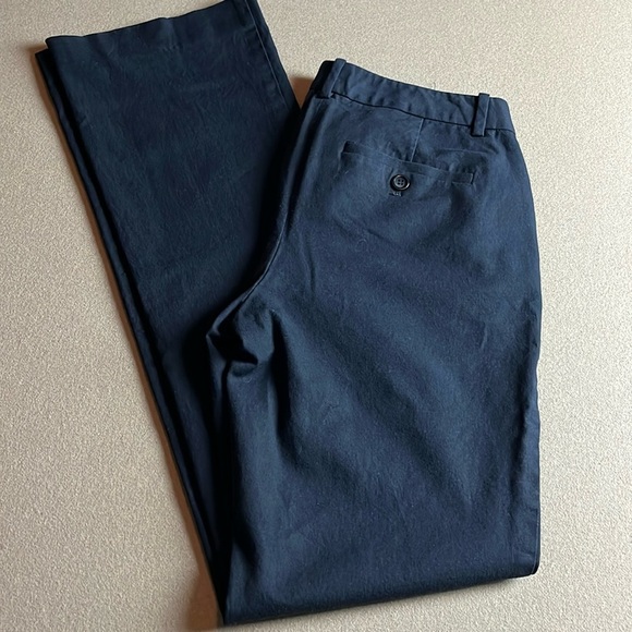 THEORY Women’s Black Trousers Max 2 Bi Stretch - Size 2 - Picture 2 of 13